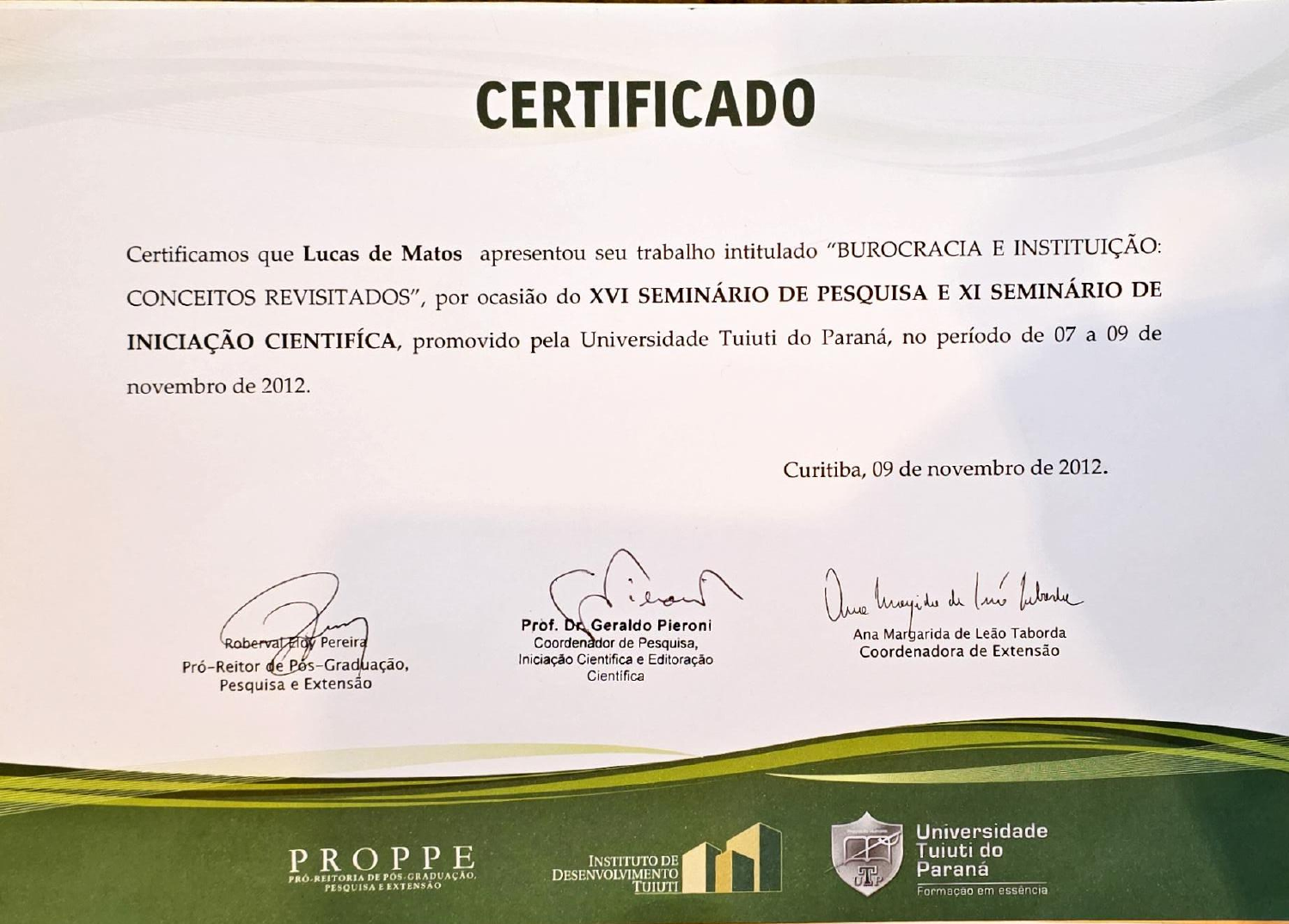 Iniciação Científica