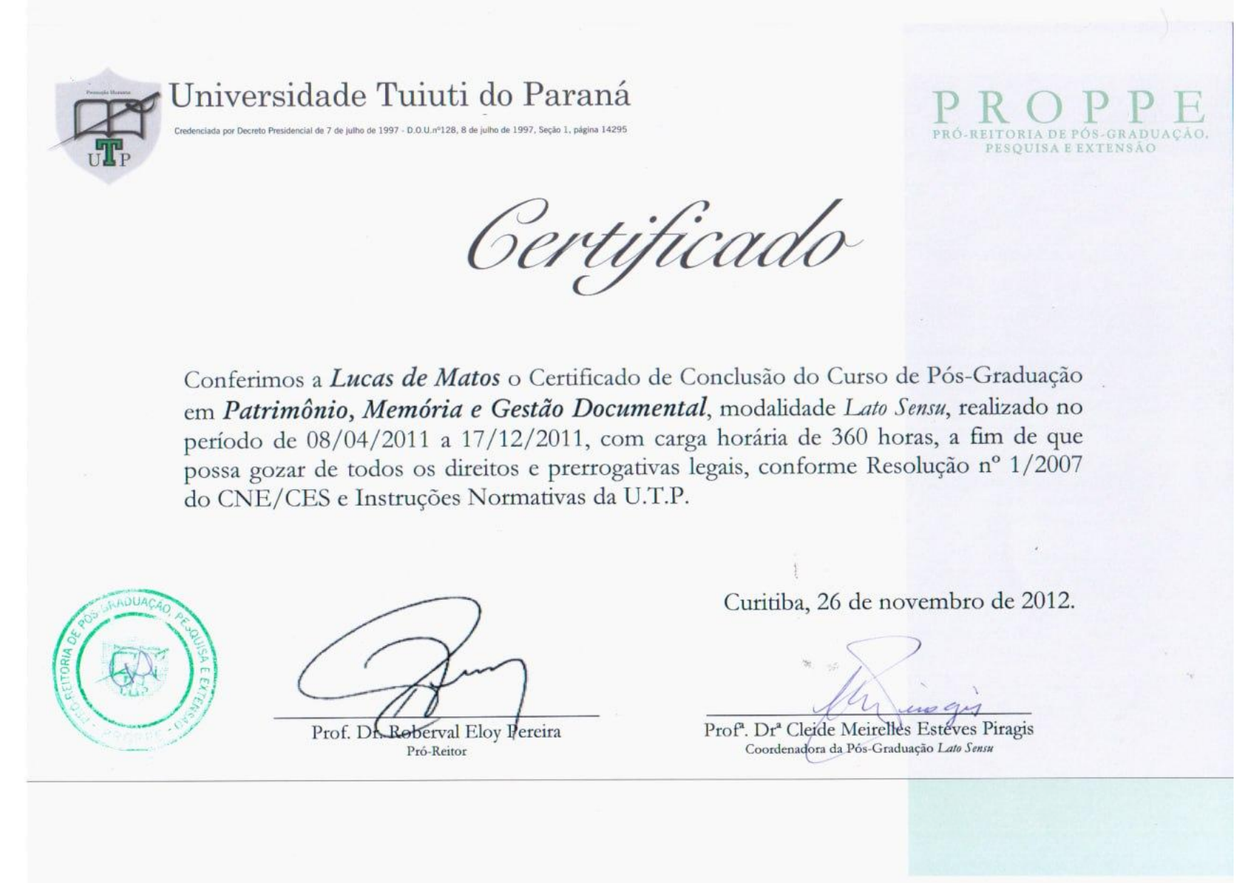 Pós-Graduação